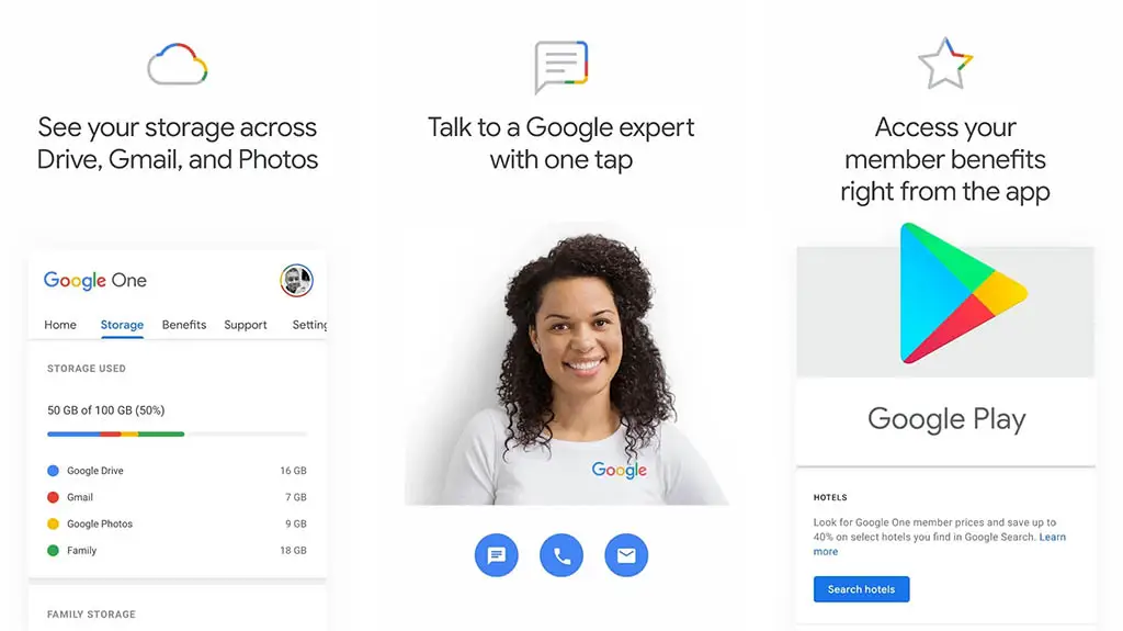 بررسی تخصصی گوگل وان (Google ONE) 3 بررسی تخصصی گوگل وان (Google ONE) | تصویر 3
