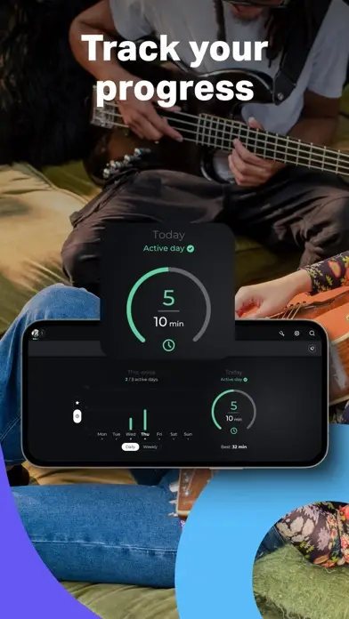 اشتراک پریمیوم پلاس آموزش موسیقی Yousician 3 اشتراک پریمیوم پلاس آموزش موسیقی Yousician | تصویر 3