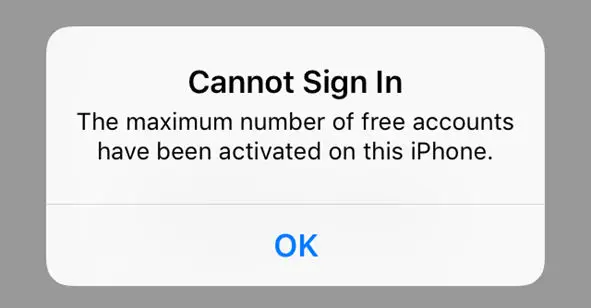 حل مشکل محدودیت لاگین به اپل آیدی جدید در آیفون 1 حل مشکل محدودیت لاگین به اپل آیدی جدید در آیفون | تصویر 1