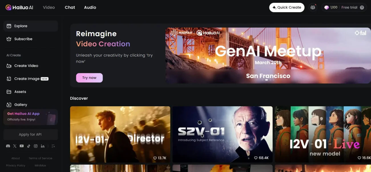 اشتراک Hailuo AI | تصویر 3