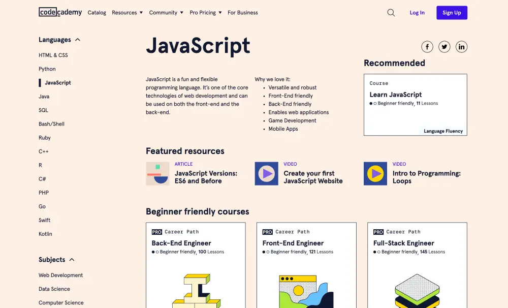 اشتراک کد کادمی (Codecademy) | تصویر 4
