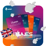 گیفتکارت iTunes انگلیس