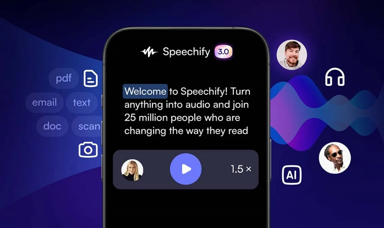 اشتراک اسپیچیفای (Speechify) | تصویر 1