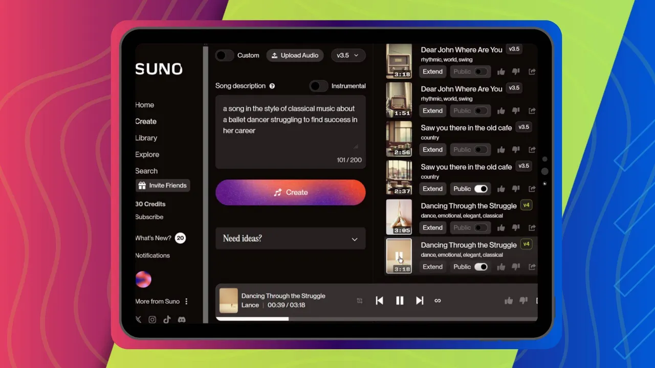 اشتراک Suno Ai 2 اشتراک Suno Ai | تصویر 2